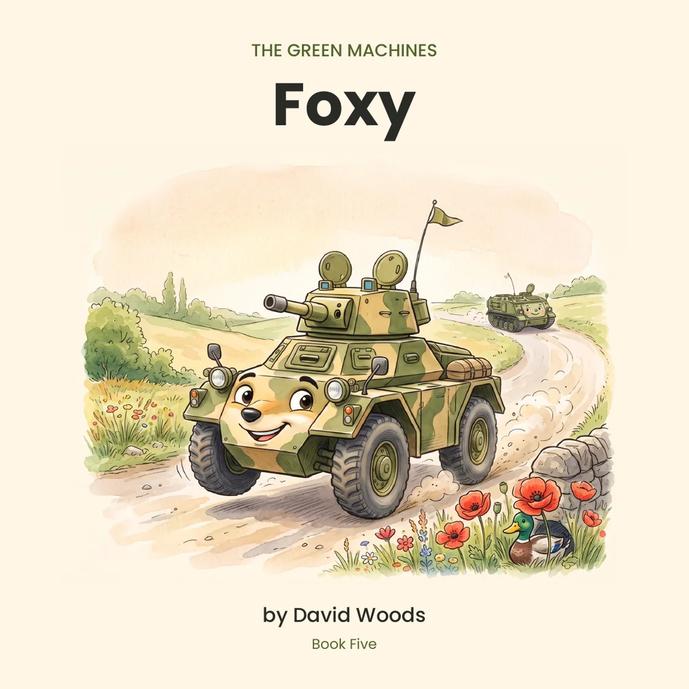 Cover of Foxy, Book Five of The Green Machines