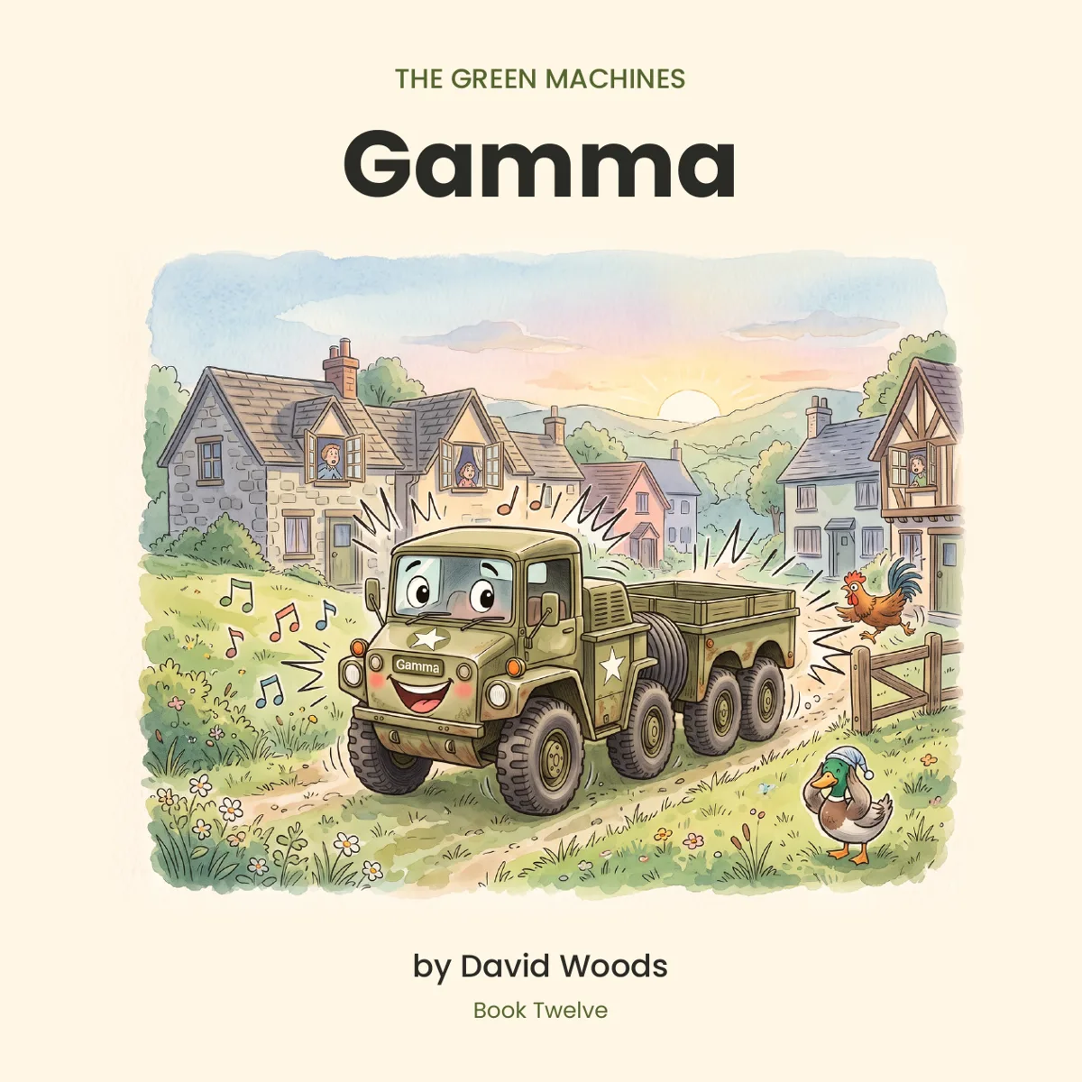 Cover of Gamma, Book Twelve of The Green Machines